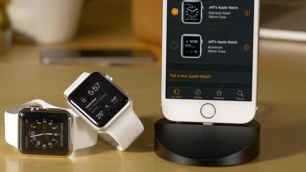 Как создать пару и настроить новые часы apple watch