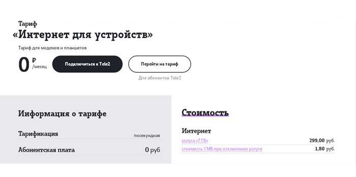 Безлимитный интернет теле2 без ограничения трафика: обзор тарифов для телефона и компьютера