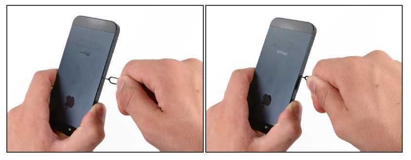 Как вытянуть симку из айфона 4. как вытащить сим-карту из iphone в домашних условиях