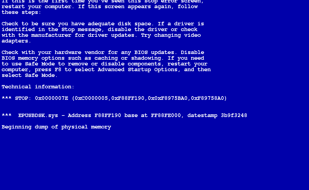 Как исправить 0x0000003b bsod